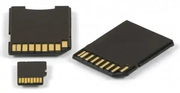 Tarjetas de memoria microSD, SDHC y SDXC